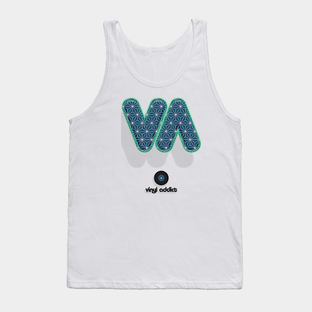 Vinyl Addict Tank Top by modernistdesign